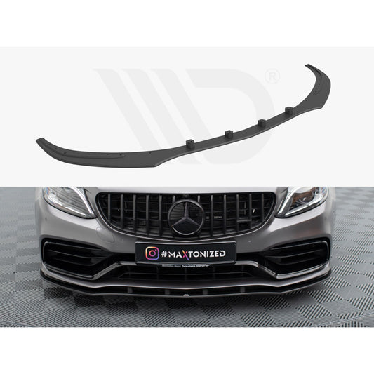 Maxton Design Street Pro Front Splitter - Mercedes C63 AMG W205/S205 Facelift