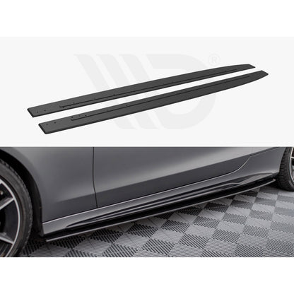 Maxton Design Street Pro Side Skirt Diffusers - Mercedes C43 AMG C205 Facelift