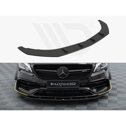 Maxton Design Street Pro Front Splitter - Mercedes CLA45 AMG C117 Facelift