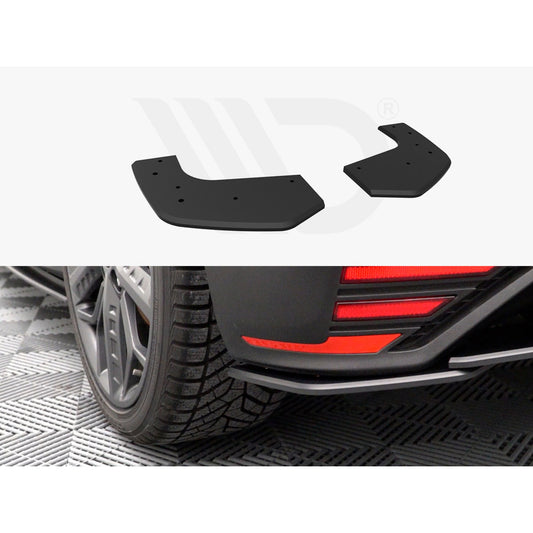 Maxton Design Street Pro Rear Side Splitters - Hyundai i20N