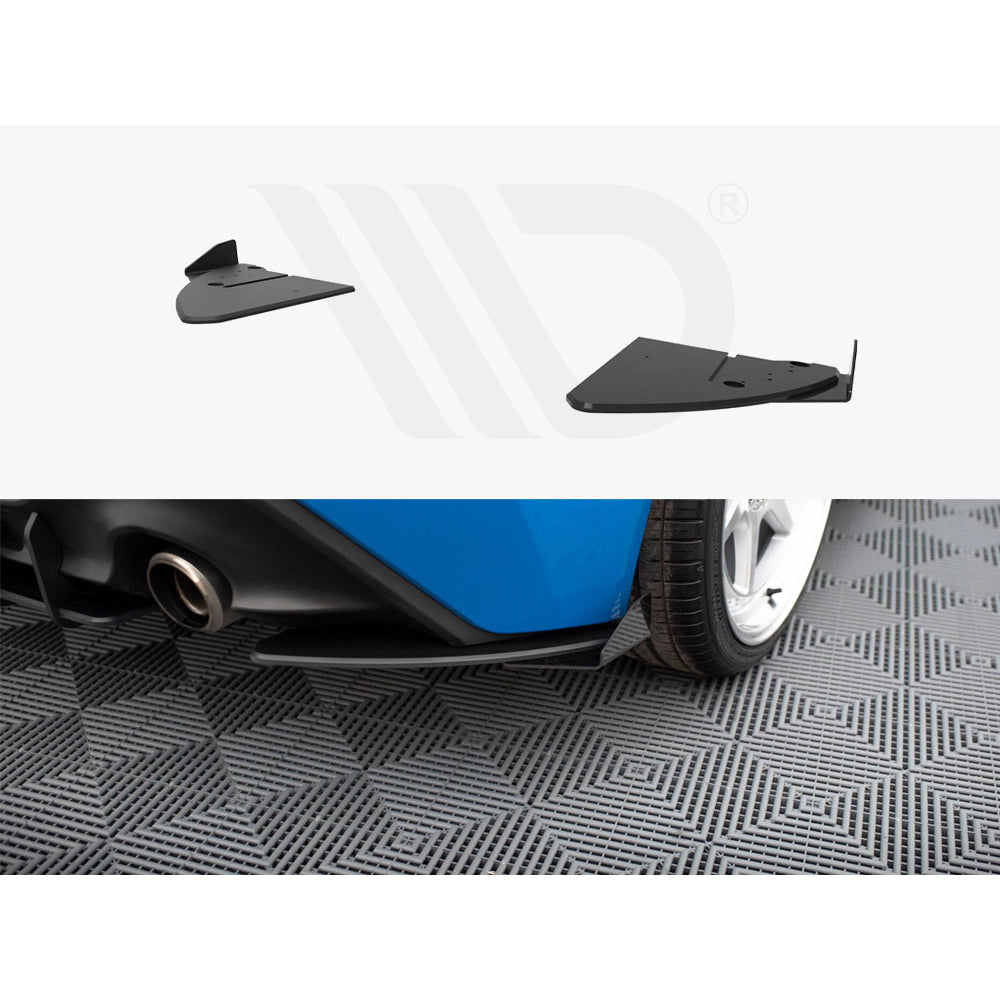 Maxton Design Street Pro Rear Side Splitters V1 + Flaps - Toyota GR86