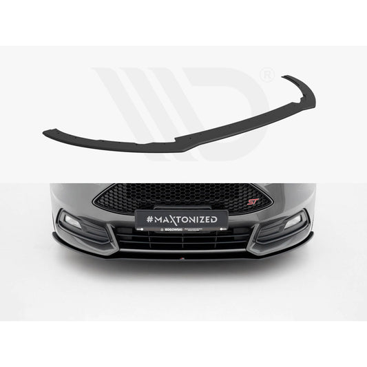 Maxton Design Street Pro Front Splitter - Ford Focus ST Mk3.5 (ST250)