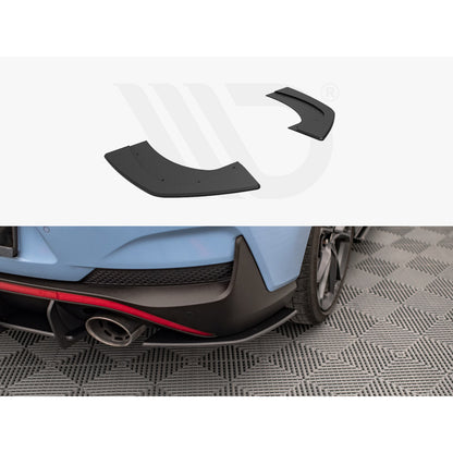 Maxton Design Street Pro Rear Side Splitters - Hyundai i30N Fastback Facelift