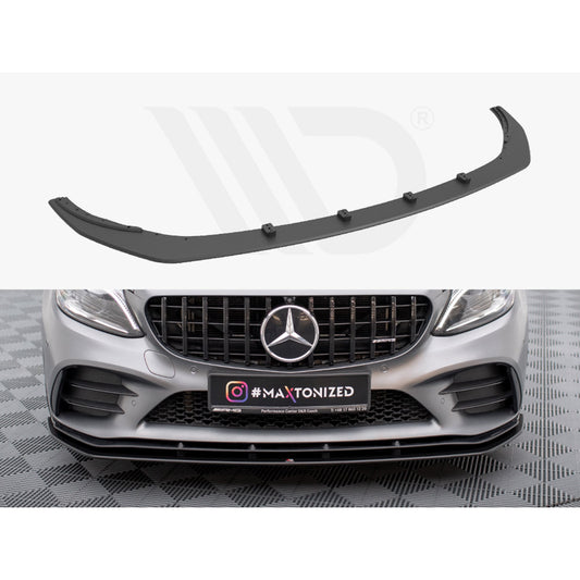 Maxton Design Street Pro Front Splitter - Mercedes C43 AMG C205 Facelift