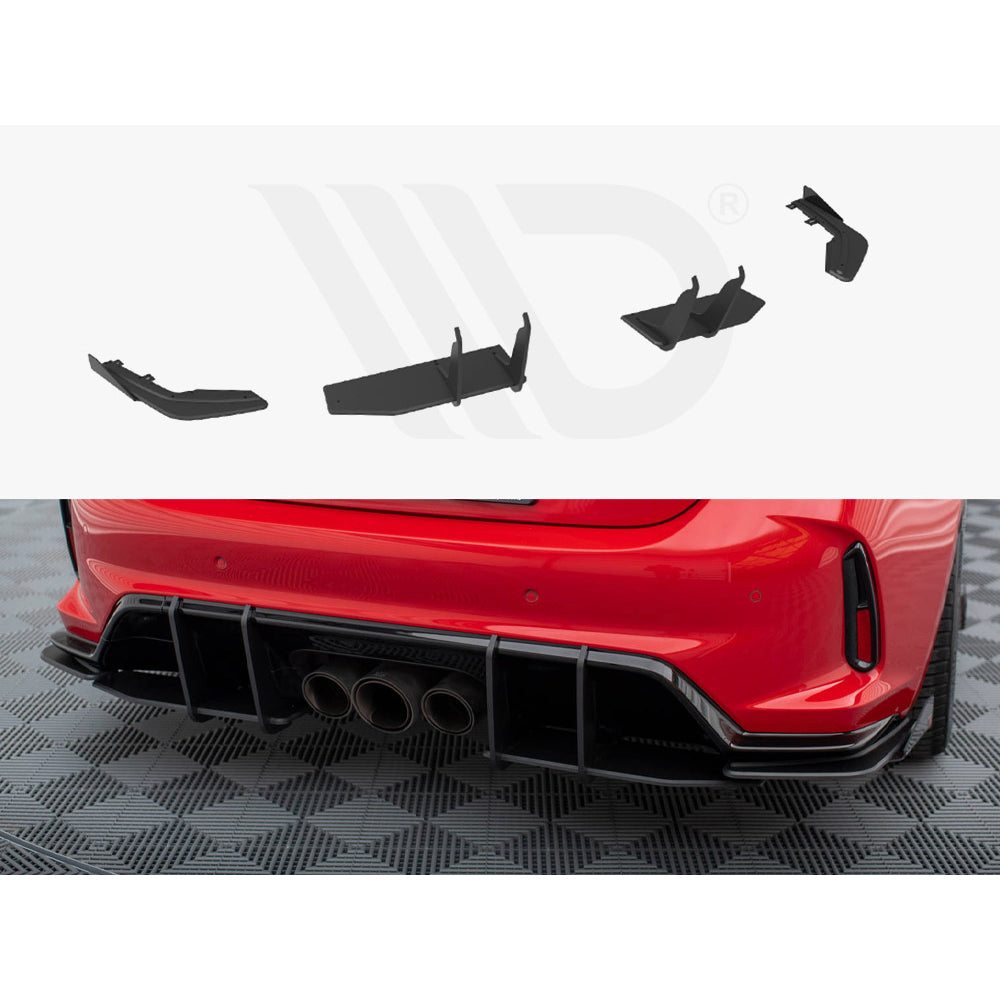 Maxton Design Street Pro Rear Diffuser + Flaps - Honda Civic Type R FL5