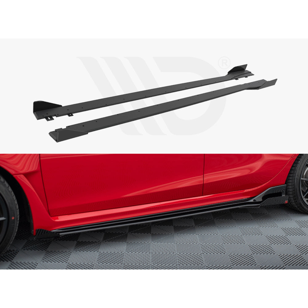 Difusores y aletas laterales Maxton Design Street Pro - Honda Civic Type R FL5