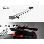 Alerón de fibra de carbono Maxton Design con LED - BMW M5 F90