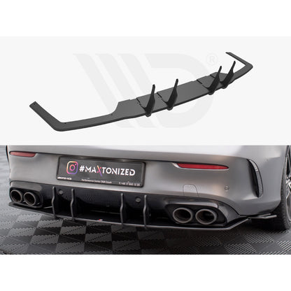 Maxton Design Street Pro Rear Diffuser - Mercedes C43 AMG C205 Facelift