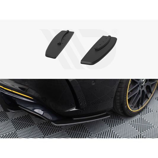 Maxton Design Street Pro Rear Side Splitters - Mercedes CLA45 AMG C117 Facelift