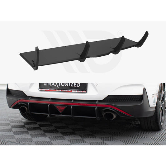 Maxton Design Street Pro Rear Diffuser - Hyundai i30N Fastback