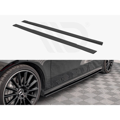 Maxton Design Street Pro Side Skirt Diffusers - Mercedes A35 AMG W177