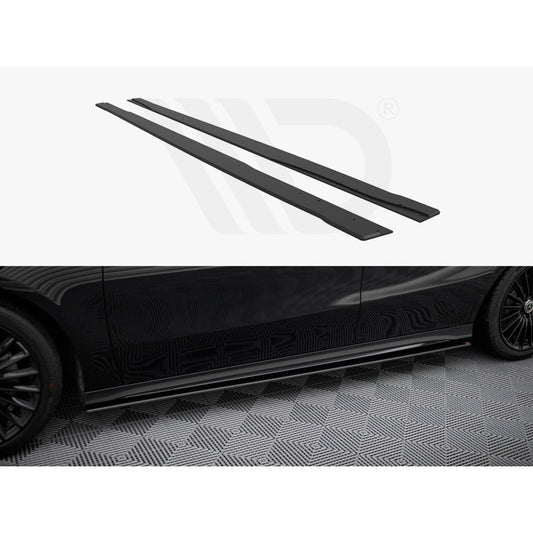 Maxton Design Street Pro Side Skirt Diffusers - Mercedes A35 AMG W177 Facelift