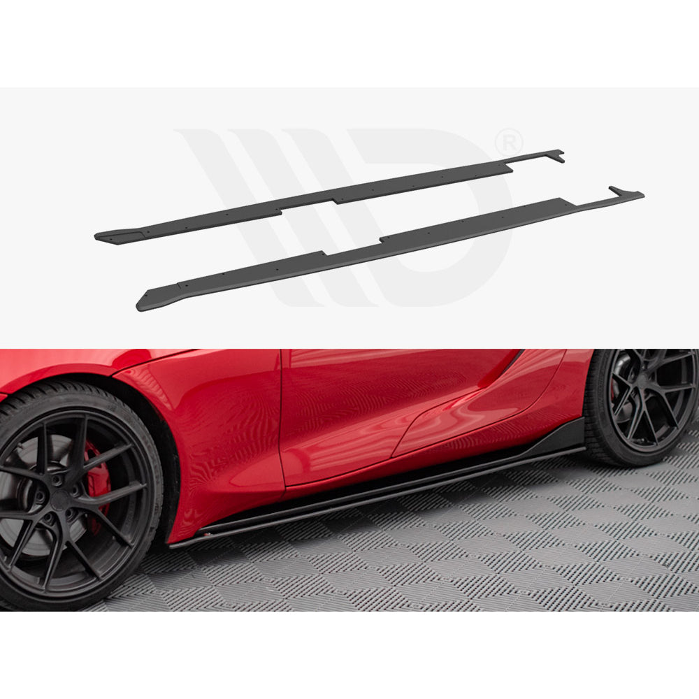 Maxton Design Street Pro Side Skirt Diffusers - Toyota GR Supra