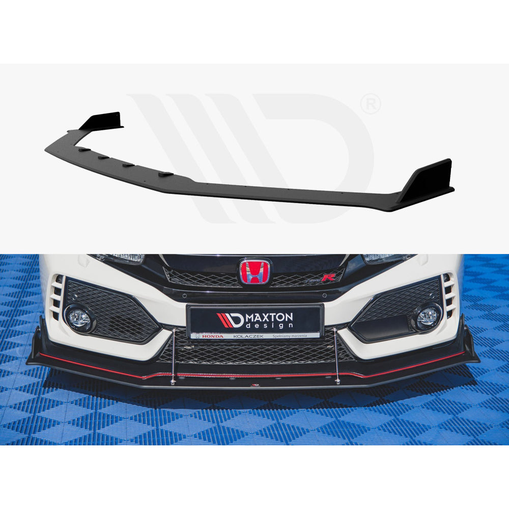 Divisor delantero Maxton Design Street Pro - Honda Civic Type R FK8