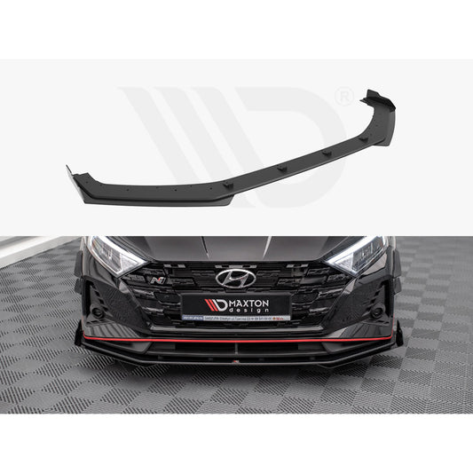 Maxton Design Street Pro Front Splitter + Flaps - Hyundai i20N