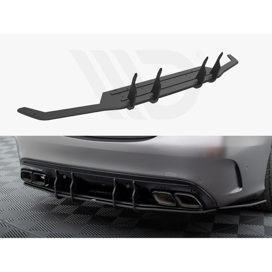 Maxton Design Street Pro Rear Diffuser - Mercedes C63 AMG W205/S205 Facelift