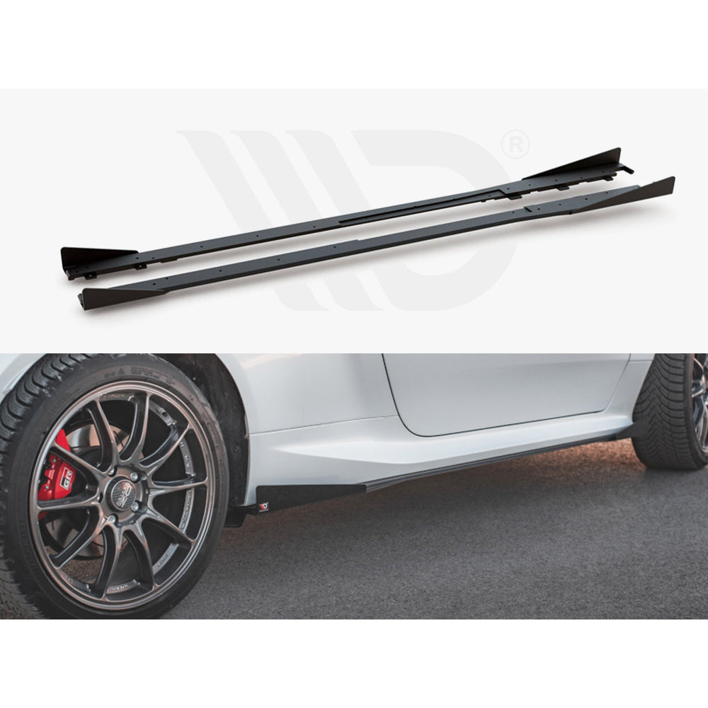 Maxton Design Street Pro Side Skirt Diffusers + Flaps - Toyota GR Yaris