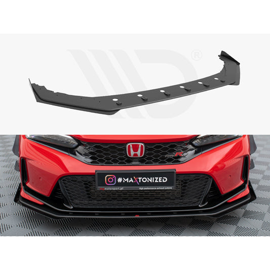 Maxton Design Street Pro Front Splitter + Flaps - Honda Civic Type R FL5