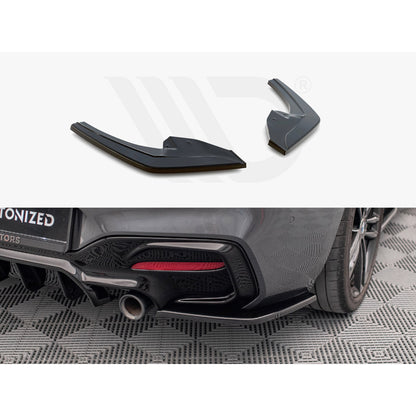 Maxton Design Street Plus Rear Side Splitters V3 - BMW M135i/M140i F20/F21 LCI