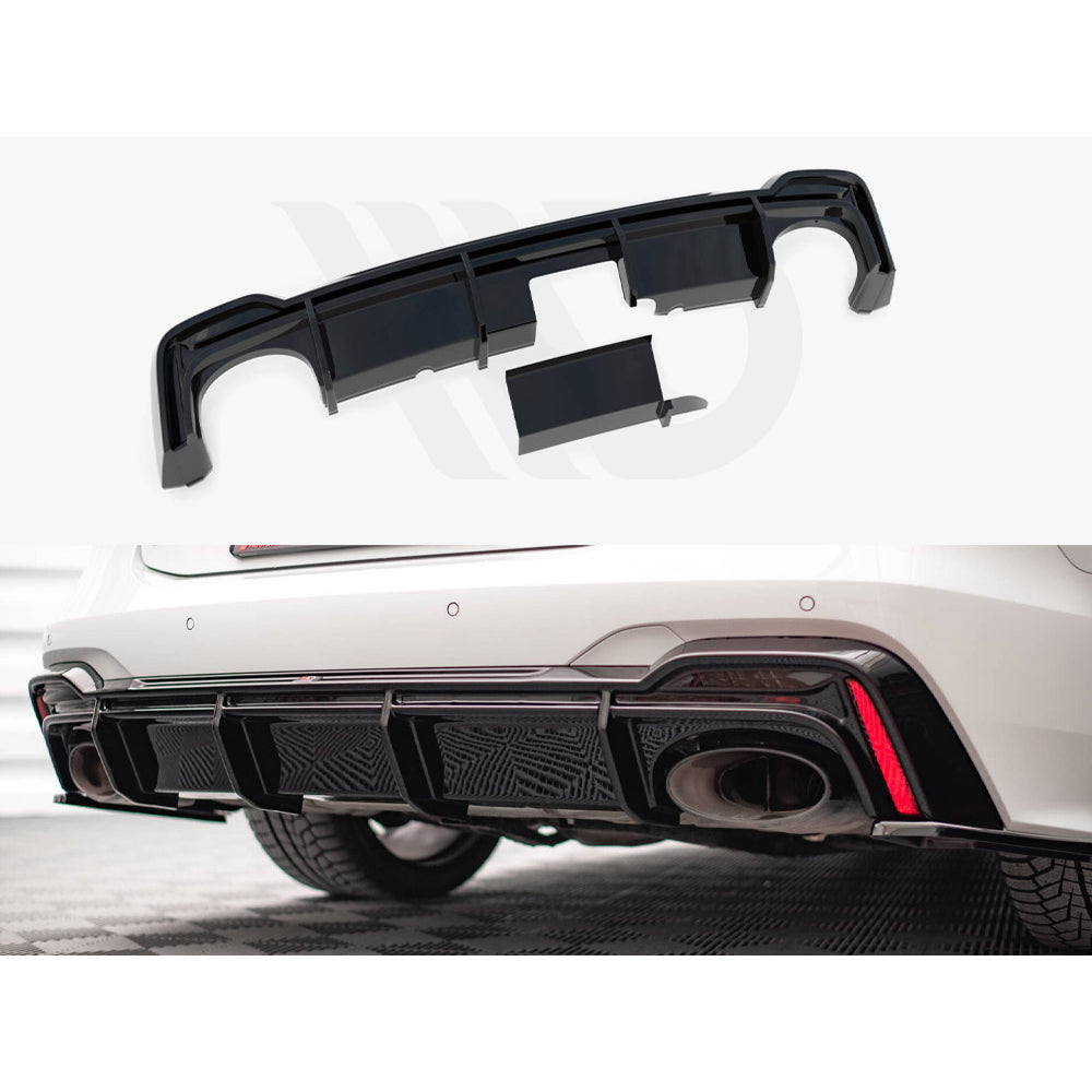 Maxton Design Street Plus Rear Valance (With Towbar) - Audi RS6/RS7 C8