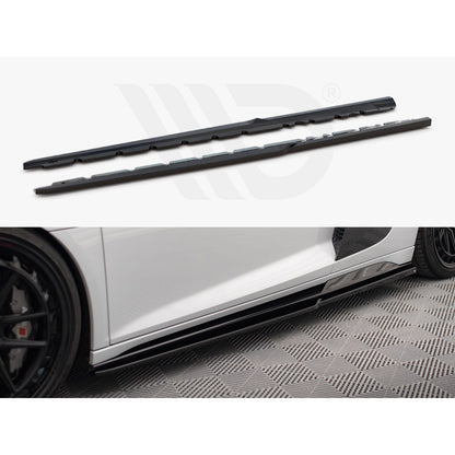 Maxton Design Street Plus Side Skirt Diffusers V2 - Audi R8 Gen 2 Facelift