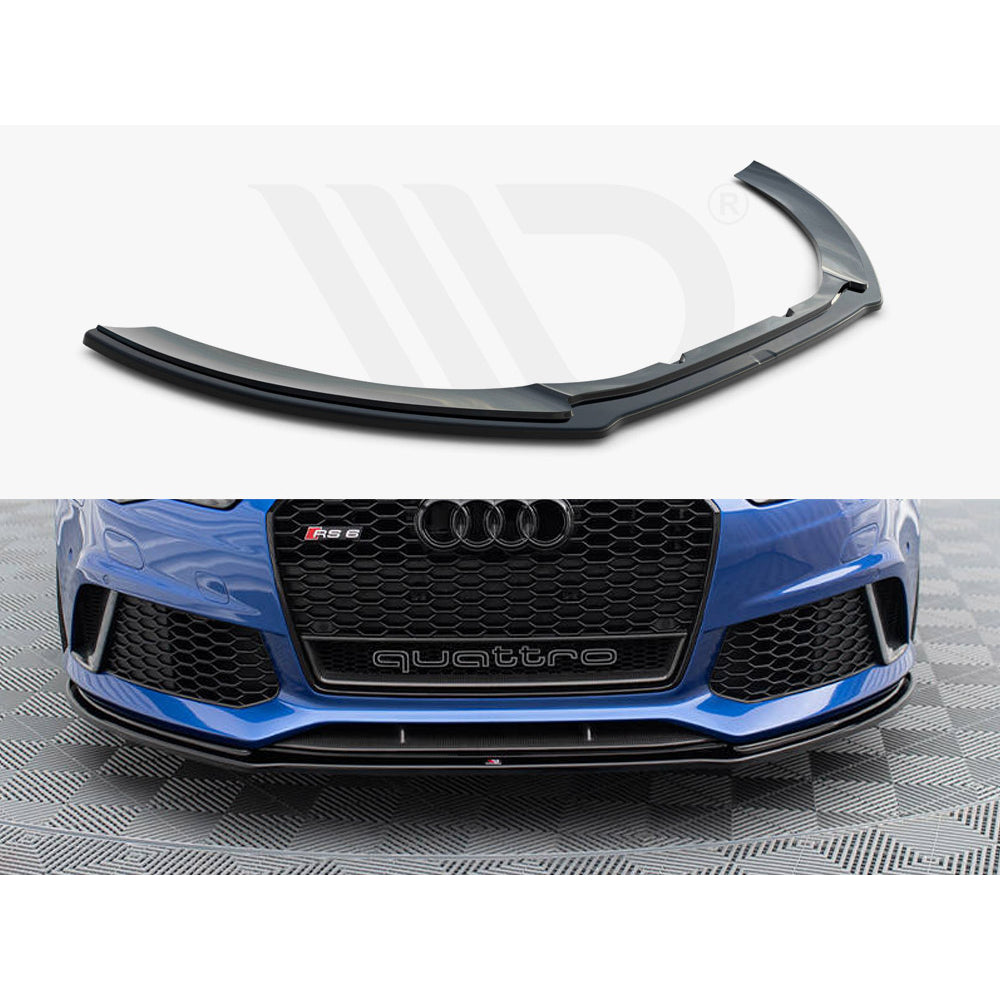 Maxton Design Street Plus Front Splitter V1 - Audi RS6 C7