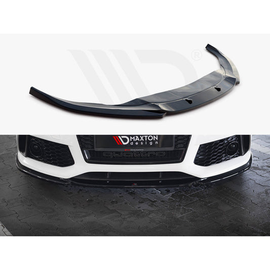 Maxton Design Street Plus Front Splitter V4 - Audi RS7 C7