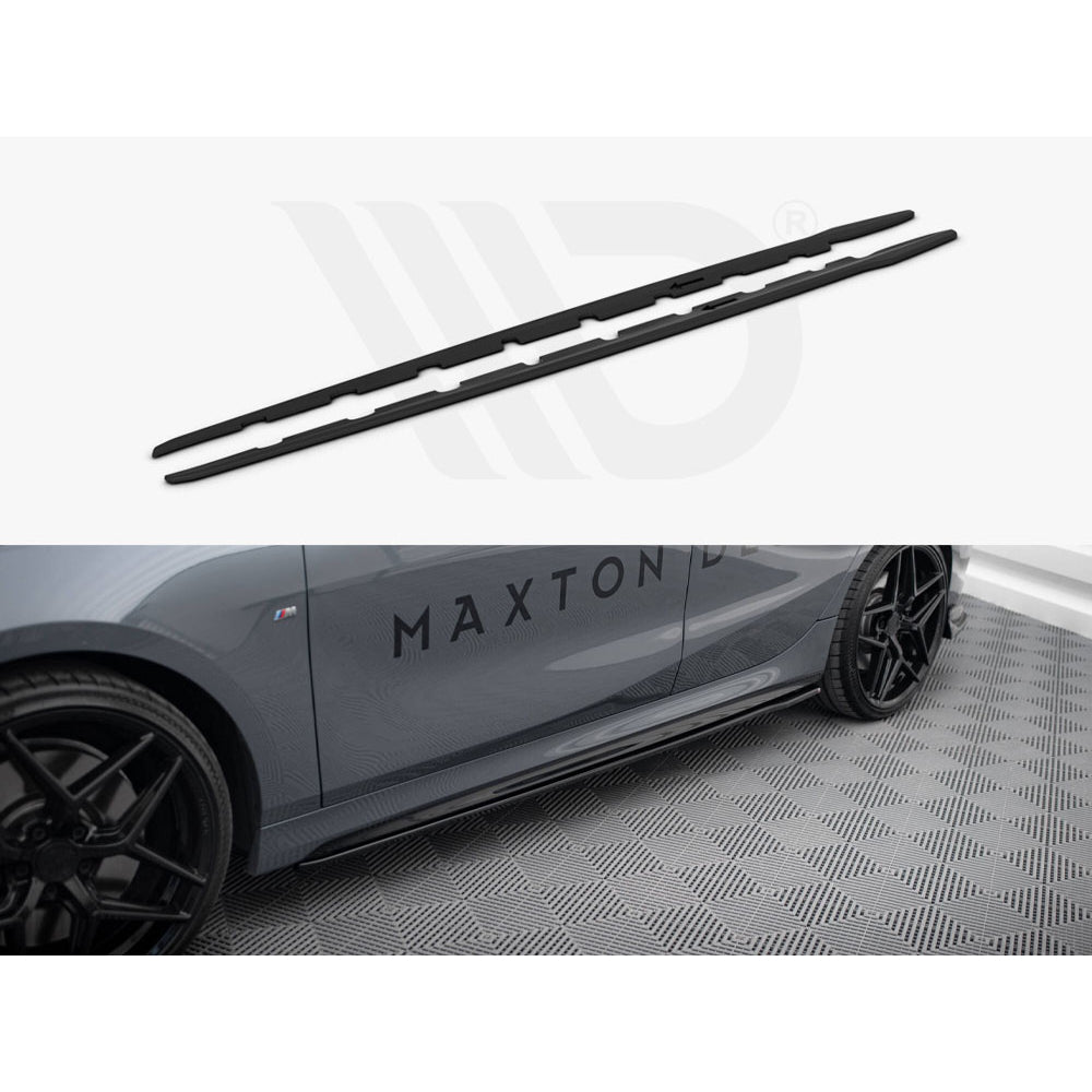 Maxton Design Street Plus Side Skirt Diffusers V2 - BMW 128ti/M135i F40