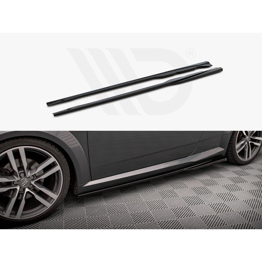 Maxton Design Street Plus Side Skirt Diffusers - Audi TTS 8S