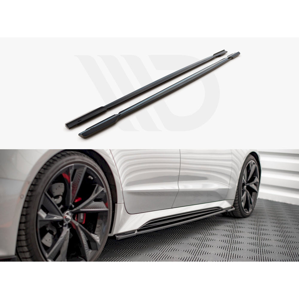Diffuseurs de bas de caisse Maxton Design Street Plus V1 - Audi RS6/RS7 C8