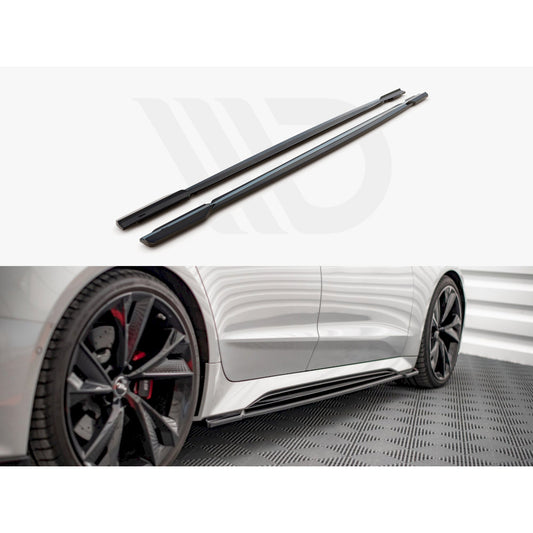 Maxton Design Street Plus Side Skirt Diffusers V1 - Audi RS6/RS7 C8