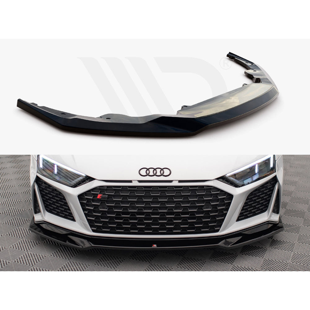 Maxton Design Street Plus Front Splitter V3 - Audi R8 Gen 2 Facelift