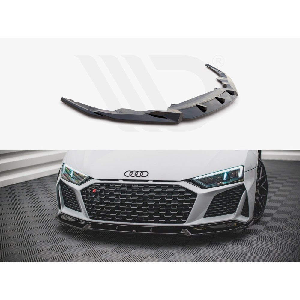 Maxton Design Street Plus Front Splitter V1 - Audi R8 Gen 2 Facelift