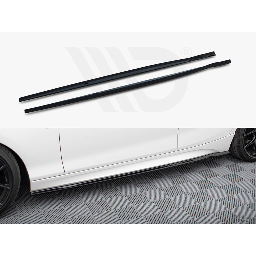 Diffuseurs de jupes latérales Maxton Design Street Plus V5 - BMW M135i/M140i F20 LCI