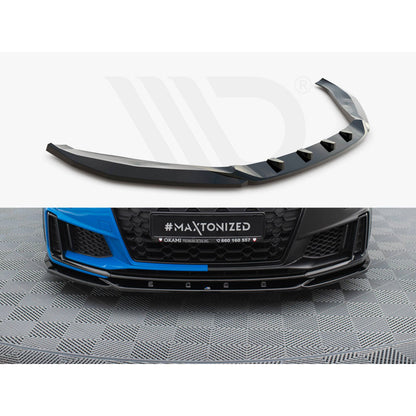 Maxton Design Street Plus Front Splitter V2- Audi TTS 8S Facelift