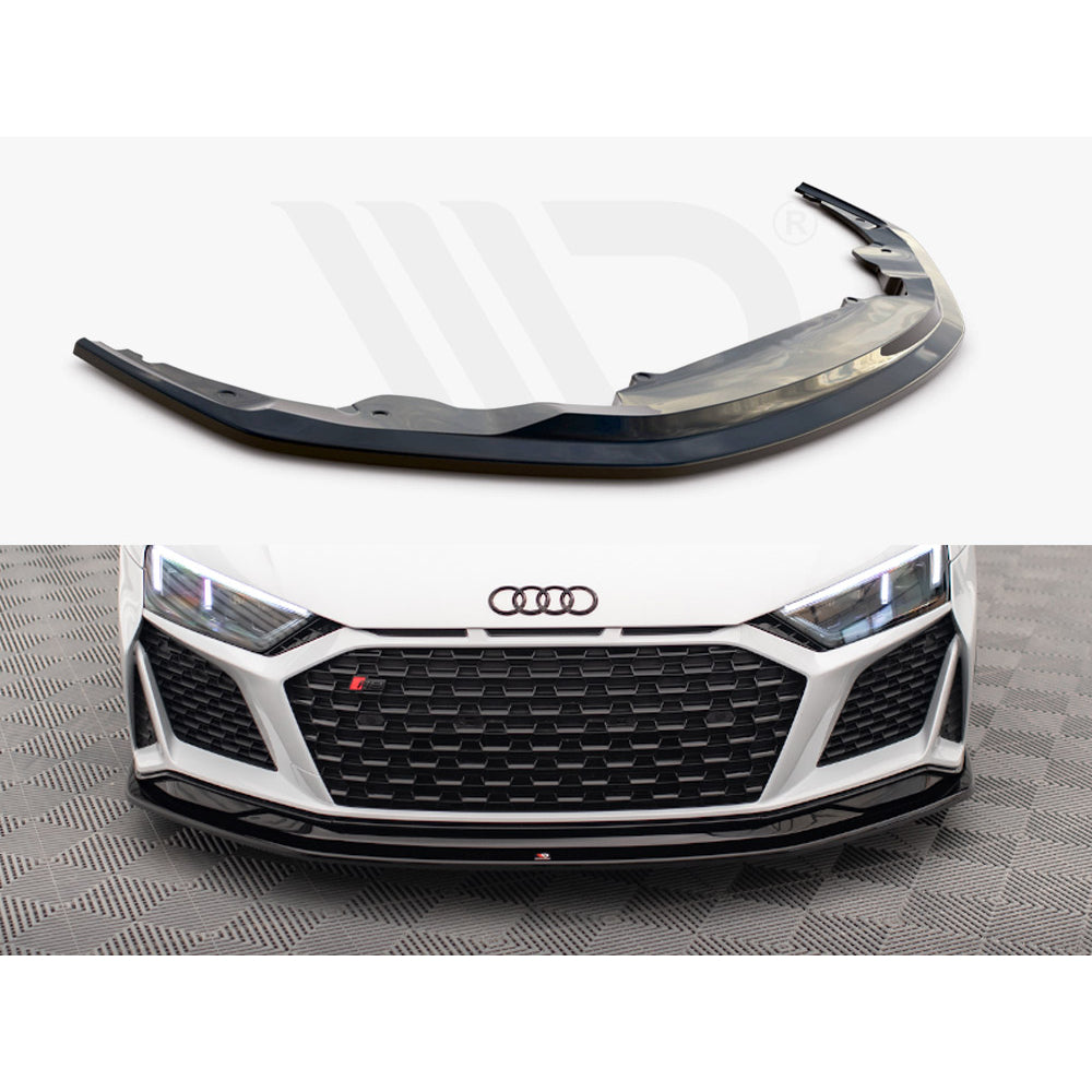 Maxton Design Street Plus Front Splitter V2 - Audi R8 Gen 2 Facelift