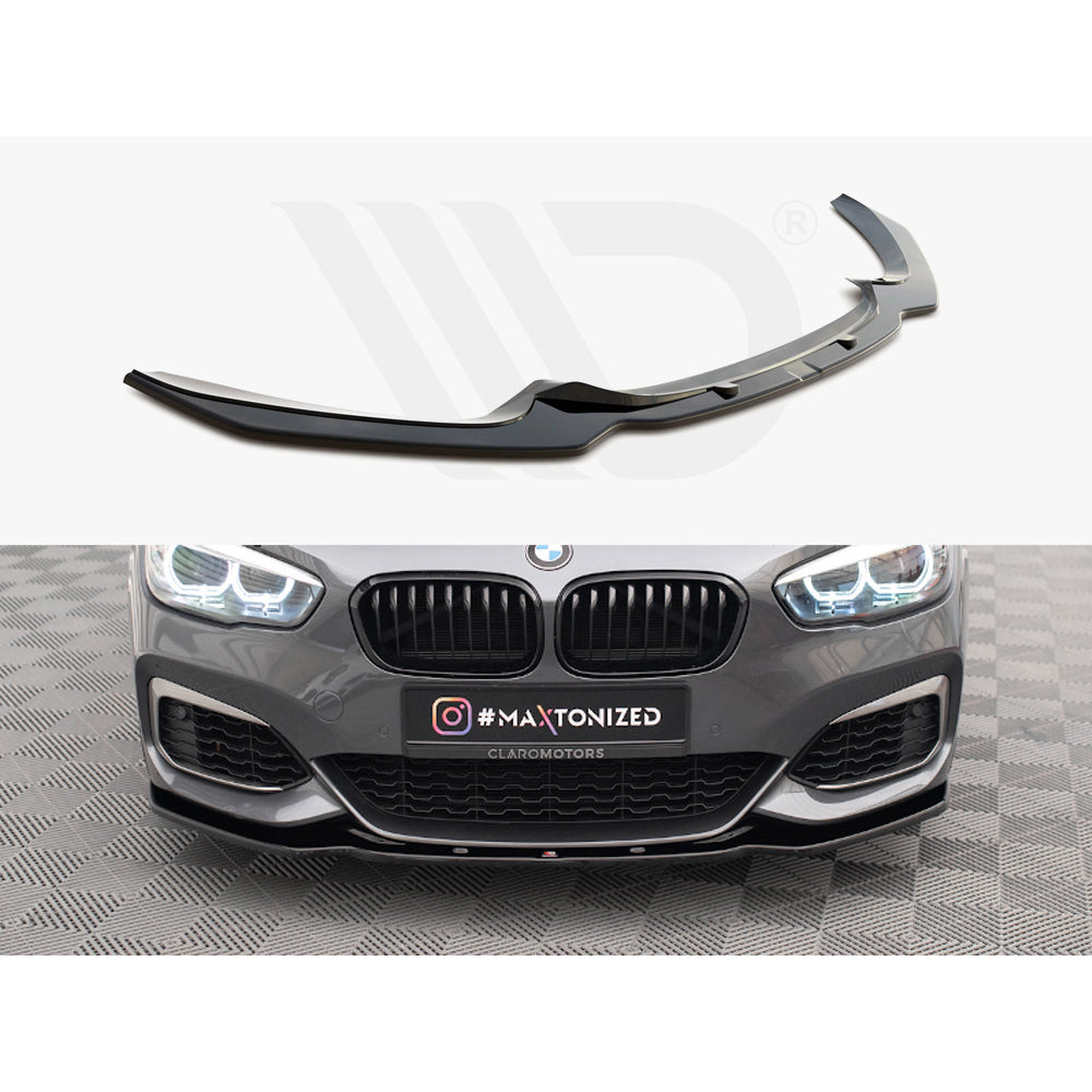 Maxton Design Street Plus Front Splitter V1 - BMW M135i/M140i F20/F21 LCI