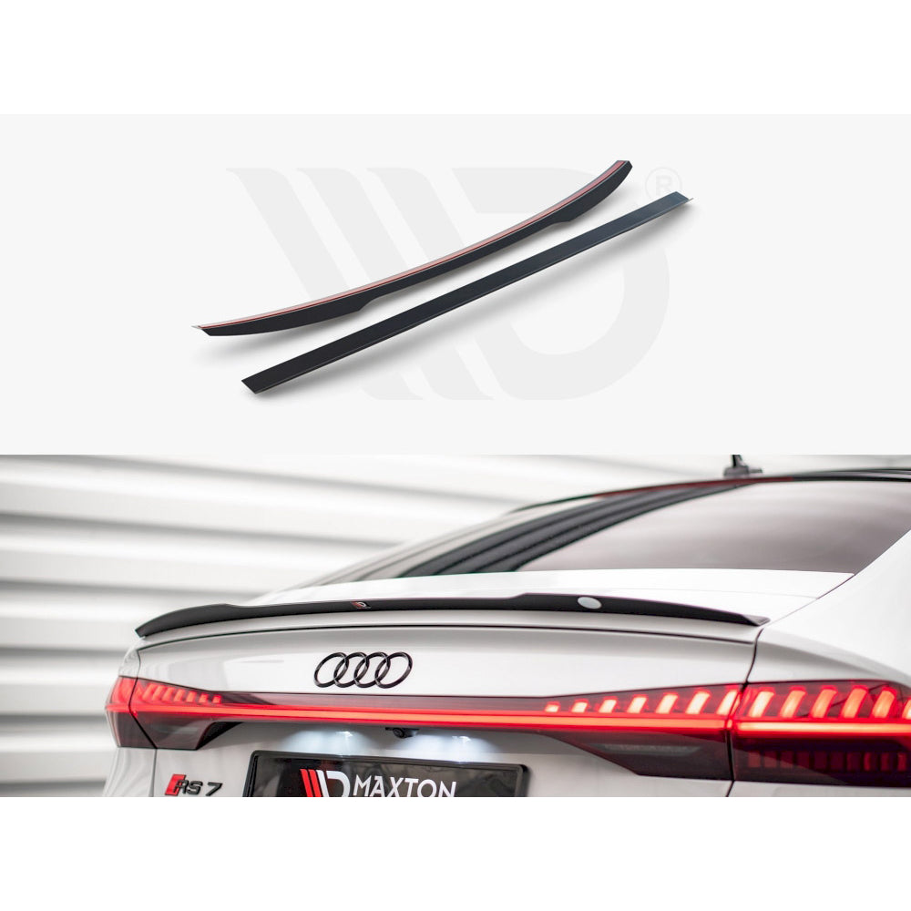 Maxton Design Street Plus Spoiler Cap - Audi RS7 C8