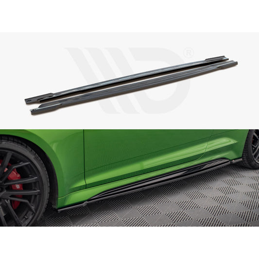 Maxton Design Street Plus Side Skirt Diffusers - Audi RS5 F5 Coupe Facelift