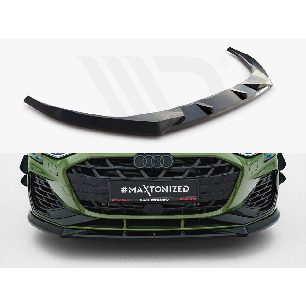 Maxton Design Street Plus Front Splitter V1 - Audi S3 8Y Facelift