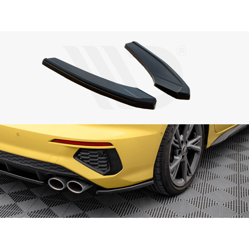 Divisores laterales traseros Maxton Design Street Plus V1 - Audi S3 8Y Sedán