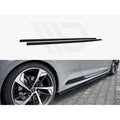 Maxton Design Street Plus Side Skirt Diffusers - Audi RS5 F5 Coupe