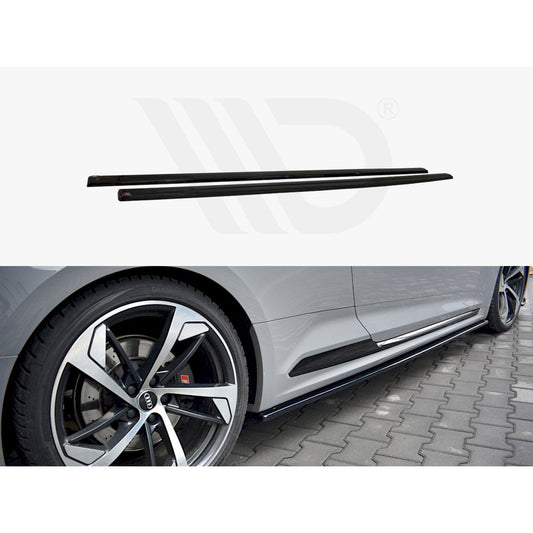 Maxton Design Street Plus Side Skirt Diffusers - Audi RS5 F5 Coupe