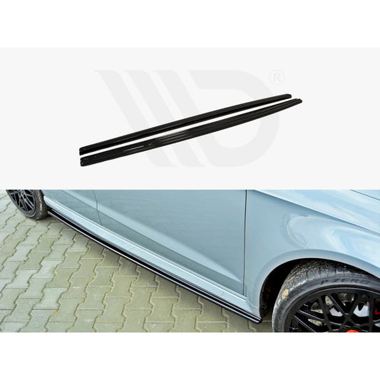 Maxton Design Street Plus Side Skirt Diffusers - Audi RS3 8V Sportback