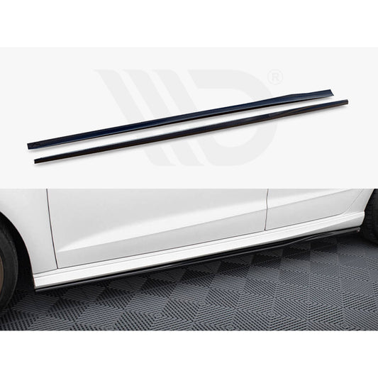 Maxton Design Street Plus Side Skirt Diffusers V2 - Audi S3 8V Sportback