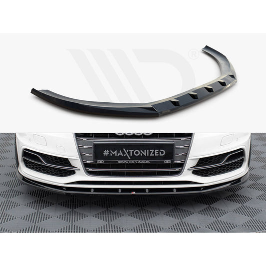 Maxton Design Street Plus Front Splitter V1 - Audi S3 8V Hatchback/Sportback