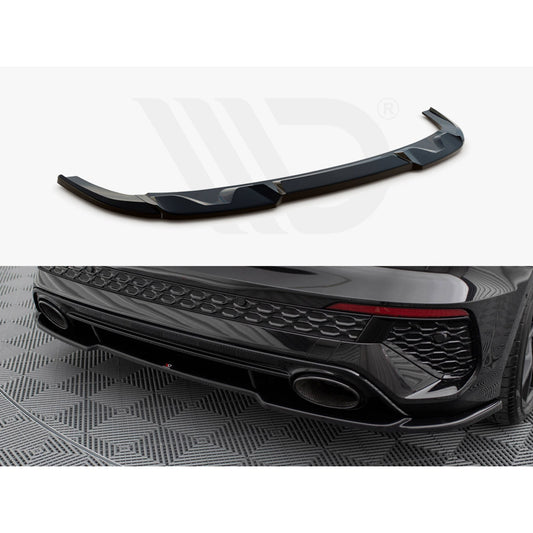 Maxton Design Street Plus Central Rear Splitter - Audi RS3 8Y Sportback