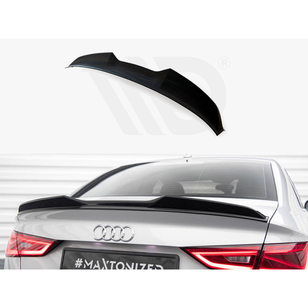 Maxton Design Street Plus Spoiler Cap 3D - Audi S3 8V Saloon