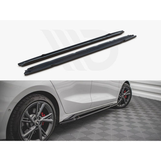 Maxton Design Street Plus Side Skirt Diffusers V1 - Audi S3 8Y