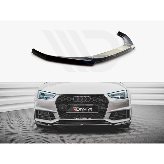 Maxton Design Street Plus Front Splitter V4 - Audi S4 B9